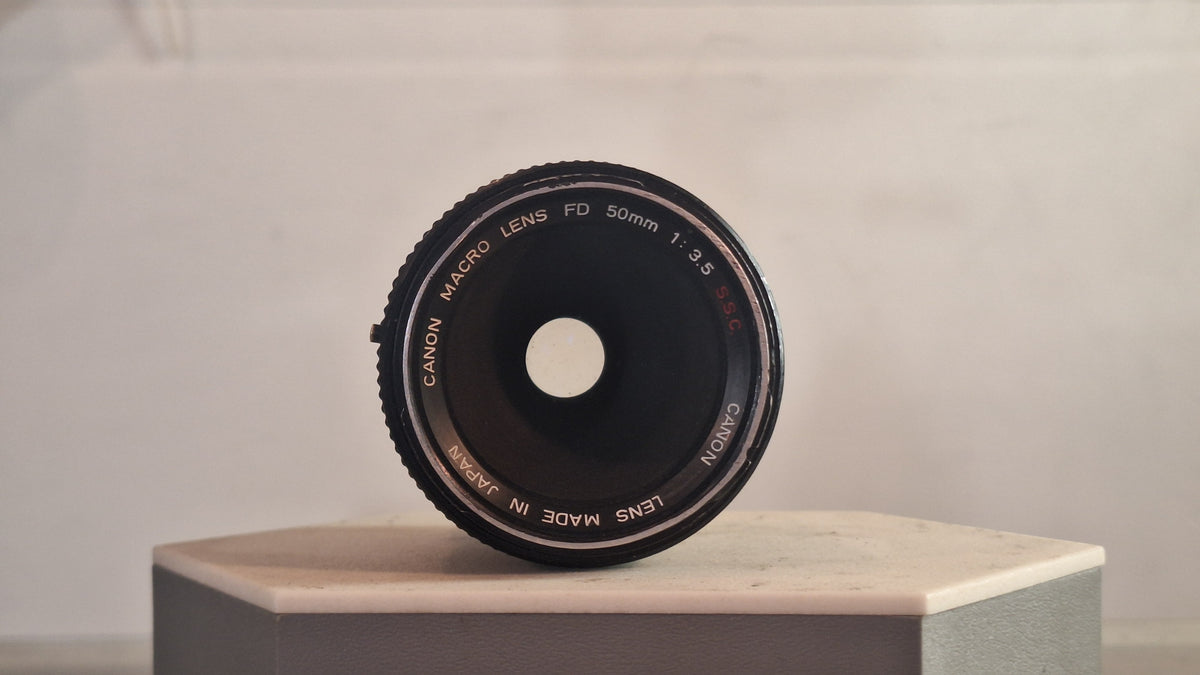 Canon Macro FD 50mm f/3.5 S.S.C.