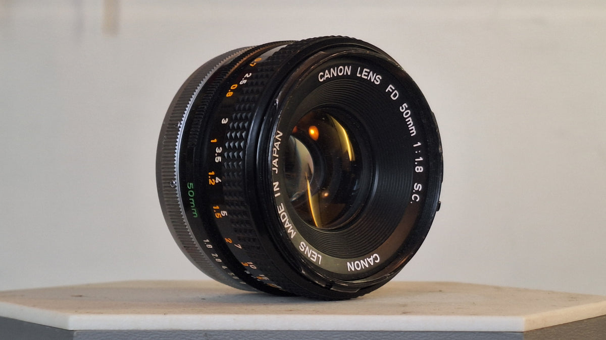 Canon FD 50mm f/1.8 S.C.