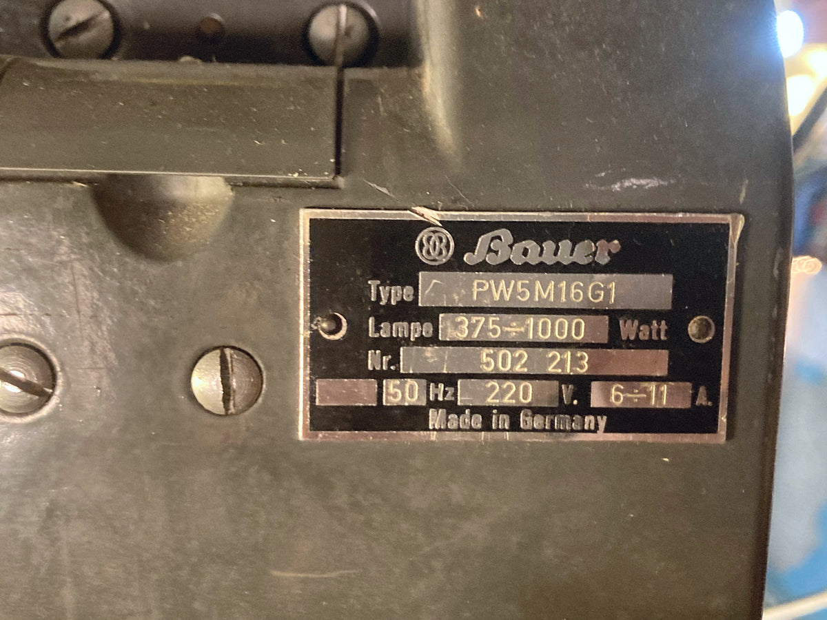 Bauer P5 16mm filmprojector met Kiptaron lens en originele transportkoffer – foto 6 van 7