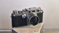 Leica IIIc meetzoekercamera met Ernst Leitz Wetzlar Summitar 50mm f1:2 lens