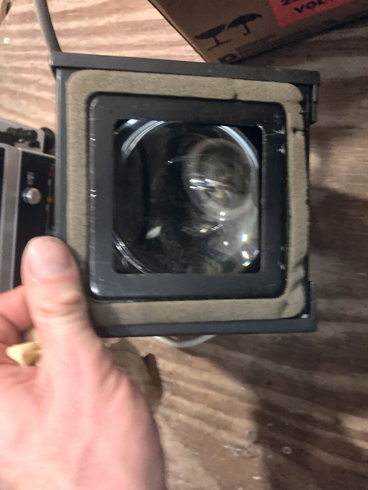Beseler 67C condensorkop met 35mm-negatiefhouder 6737 en doos – foto 3 van 9