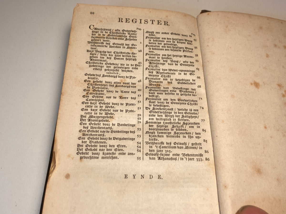 Het Nieuwe Testament 1861 en Psalmen 1863 – boekenset – aanvullende productfoto 4