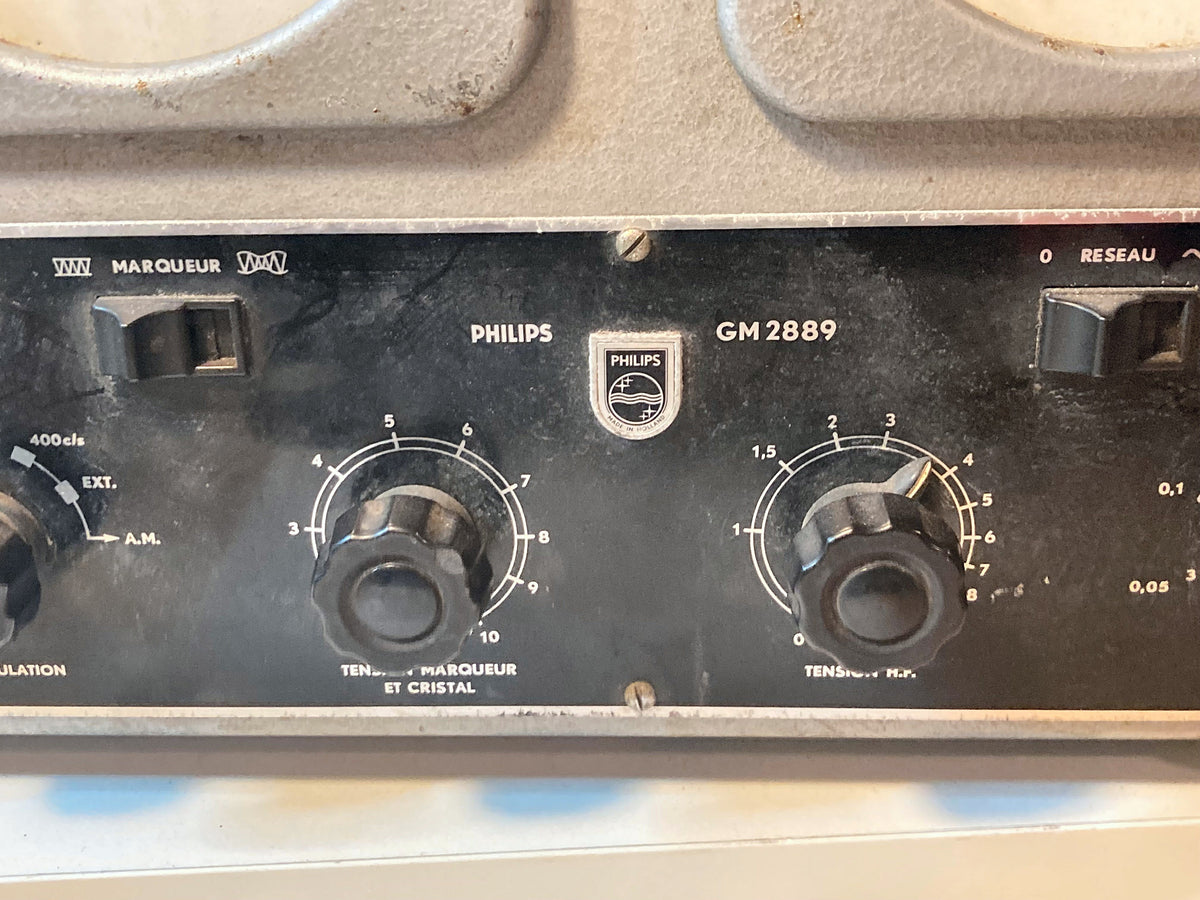 Philips GM 2889/02 Vintage FM/AM Meetgenerator – 1950s – Made in Holland – foto 2
