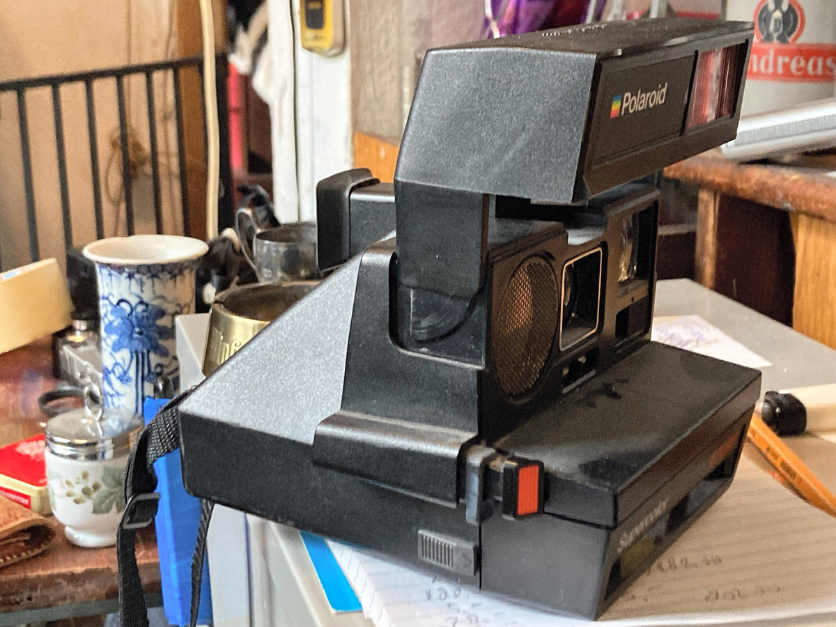 Polaroid Supercolor 670AF instantcamera voor 600-film, getest en werkend – foto 2 van 2