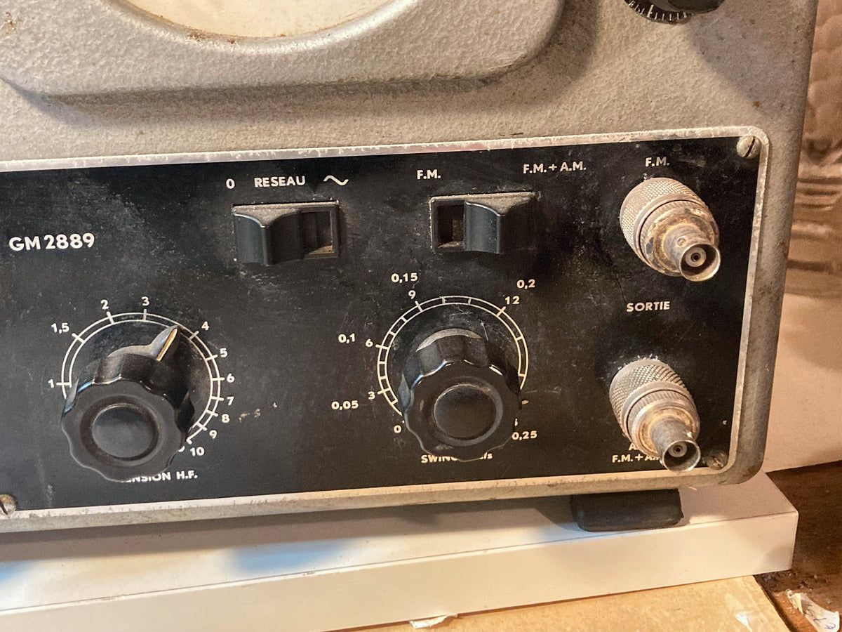 Philips GM 2889/02 Vintage FM/AM Meetgenerator – 1950s – Made in Holland – foto 4