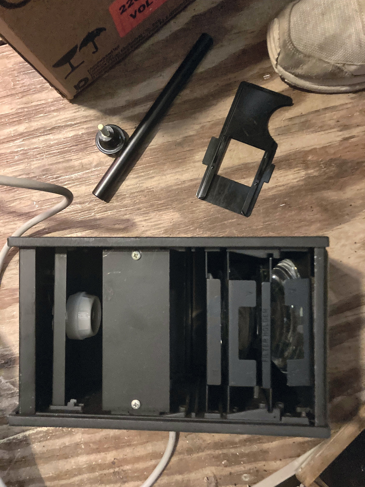 Beseler 67C condensorkop met 35mm-negatiefhouder 6737 en doos – foto 4 van 9
