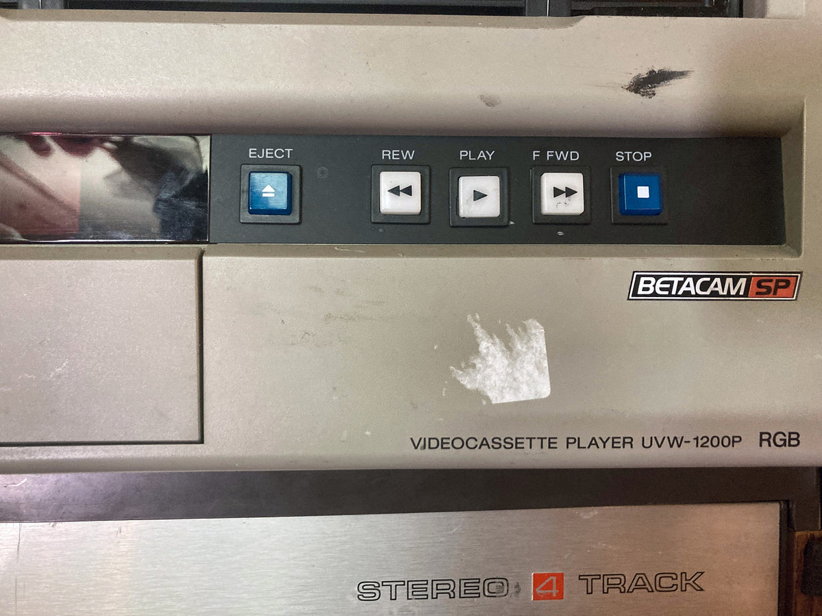 Sony UVW-1200P Betacam SP videoplayer met RGB-uitgang – foto 3 van 4