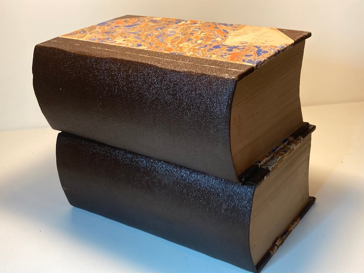 Antieke J. Kramers woordenboeken Frans-Nederlands (1859) – productfoto