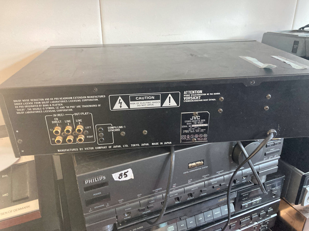 JVC TD-V521 Stereo Cassettedeck – Closed Loop Dual Capstan – Dolby B/C & HX Pro – Getest – foto 4