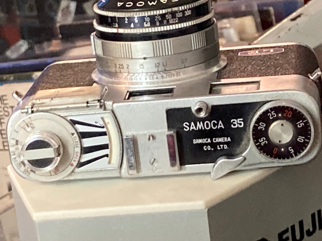 Bovenaanzicht van de Samoca 35 Model LE