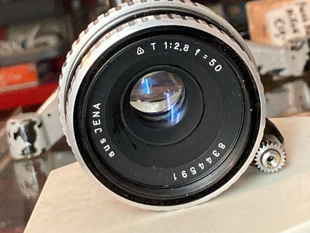 Carl Zeiss Jena Tessar 50mm f/2.8 Zebra M42 – foto 1