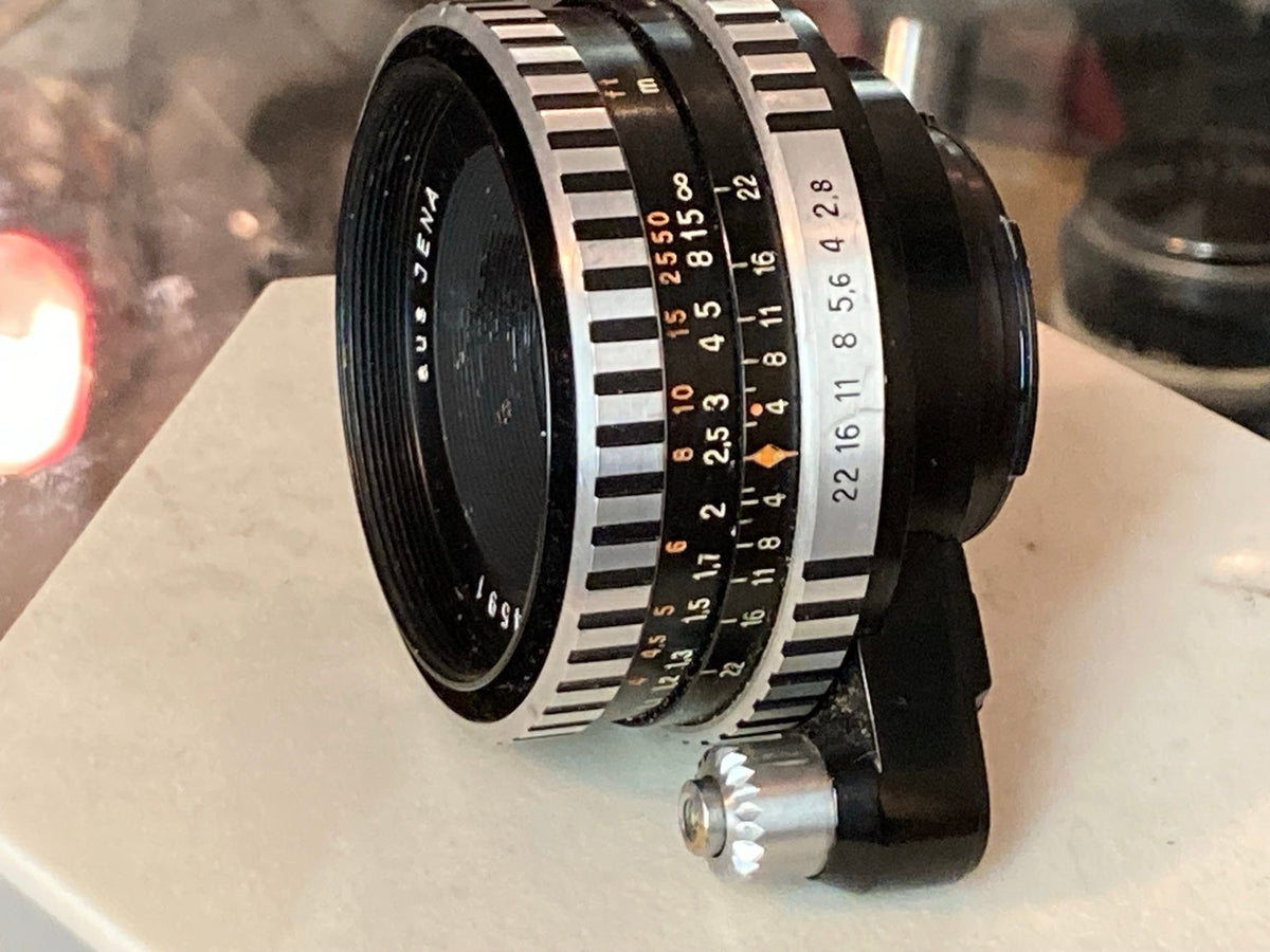 Carl Zeiss Jena Tessar 50mm f/2.8 Zebra M42 – foto 3