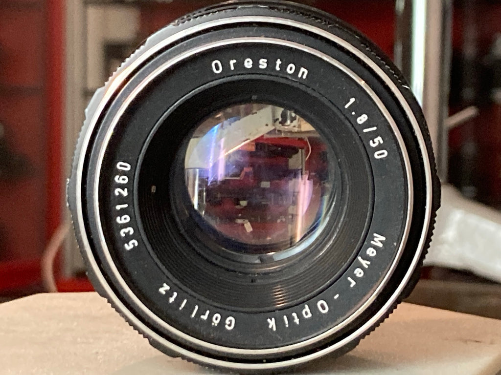 Meyer-Optik Görlitz Oreston 50mm f/1.8 - front