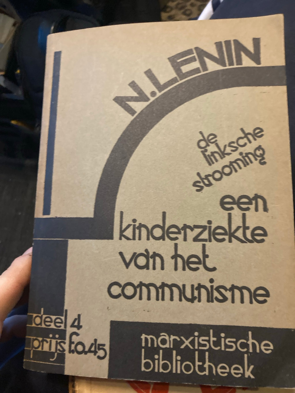 Omslag van Een kinderziekte van het communisme