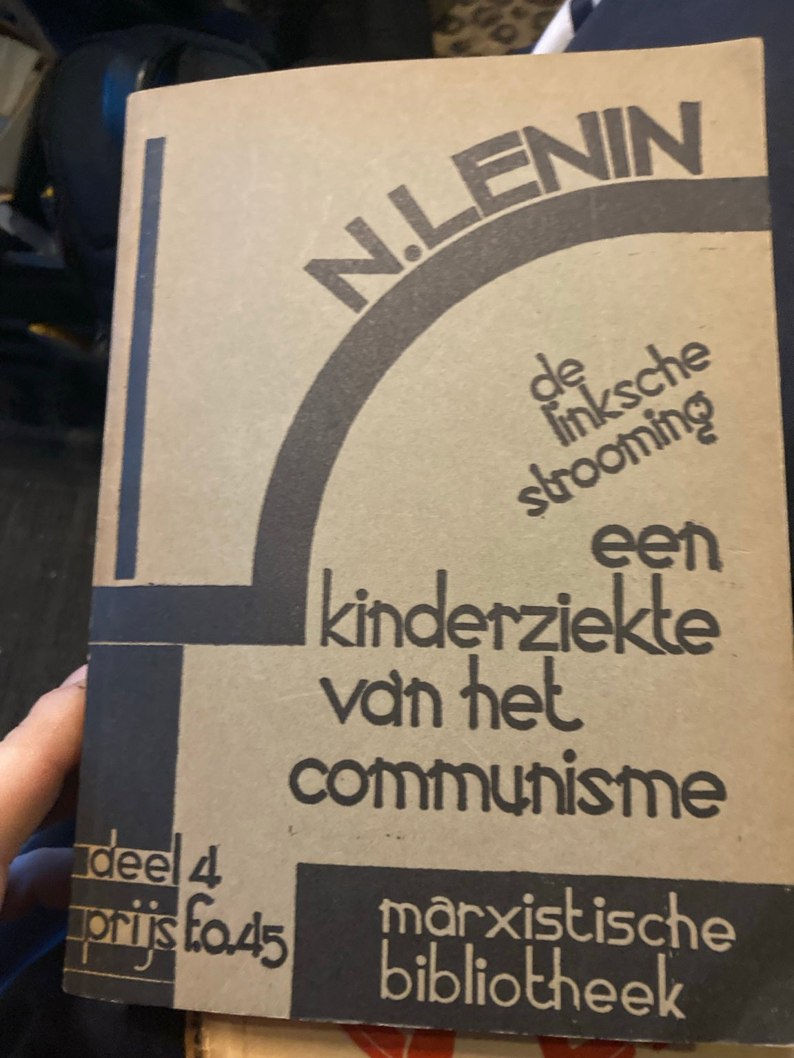 Omslag van Een kinderziekte van het communisme