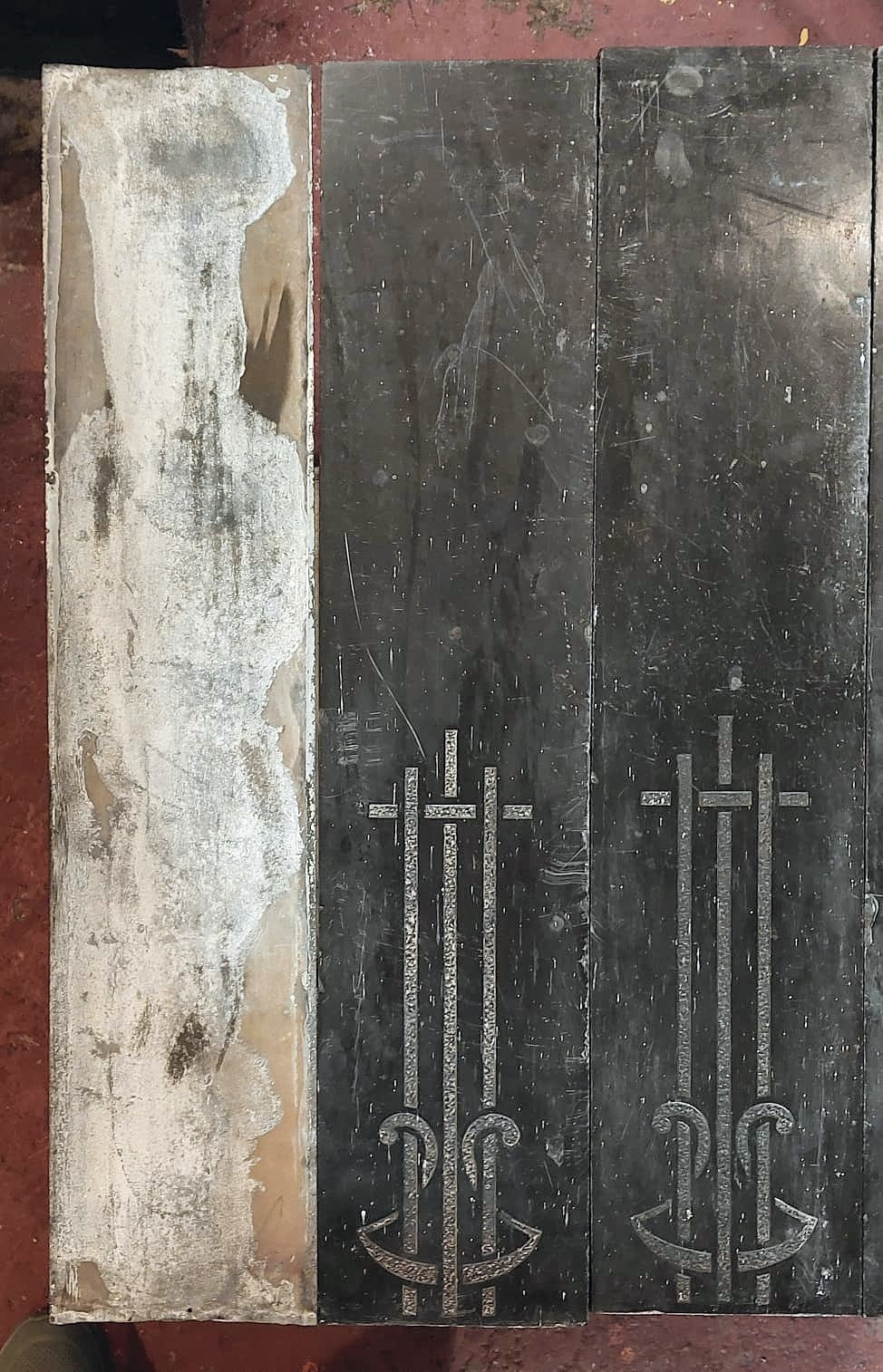 Authentieke jaren '20/30 art deco grote marmeren schouwelementen – foto 5
