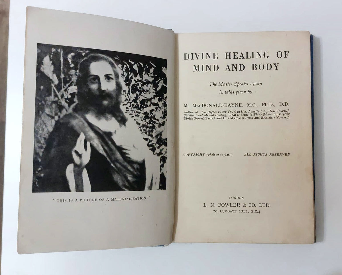 MacDonald-Bayne, Divine Healing – 1e druk 1953 - gesigneerd – foto 7
