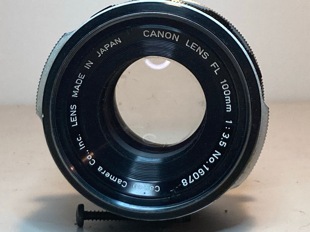 Canon FL 100mm f/3.5 lens
