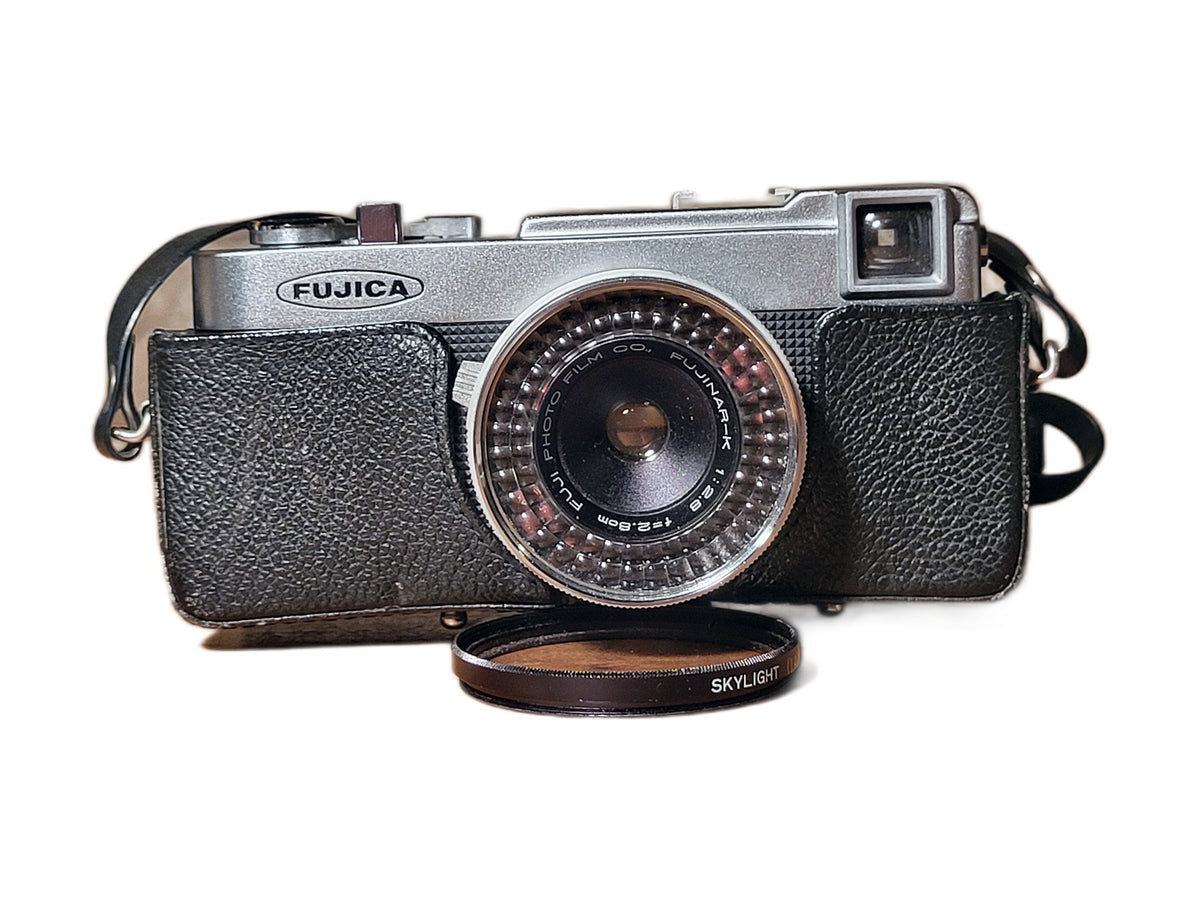 Fujica Rapid S2 Half-Frame Camera met Fujinar-K 28mm f/2.8 – vintage analoge camera bij De Majum Rotterdam