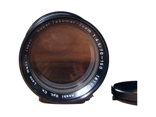 Asahi Super Takumar-Zoom 70-150mm f/4.5 telelens – vintage objectief voor analoge fotografie bij De Majum Rotterdam