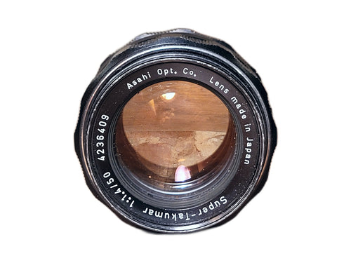 Asahi Super-Takumar 50mm f/1.4 lens met M42-vatting