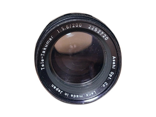 Asahi Super-Takumar 200mm f/5.6 Telelens – M42 Schroefvatting