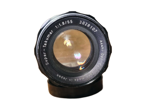 Asahi Opt. Co. Super-Takumar 55mm f/1.8 M42 Portretlens
