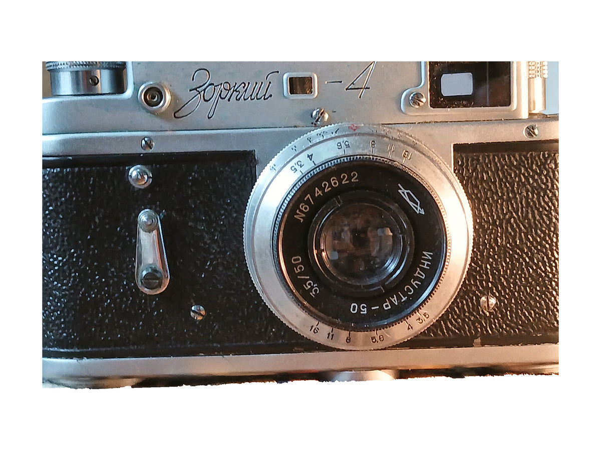 Zorki-4 35mm meetzoekercamera met Industar-50 3.5/50mm M39 lens – foto 2