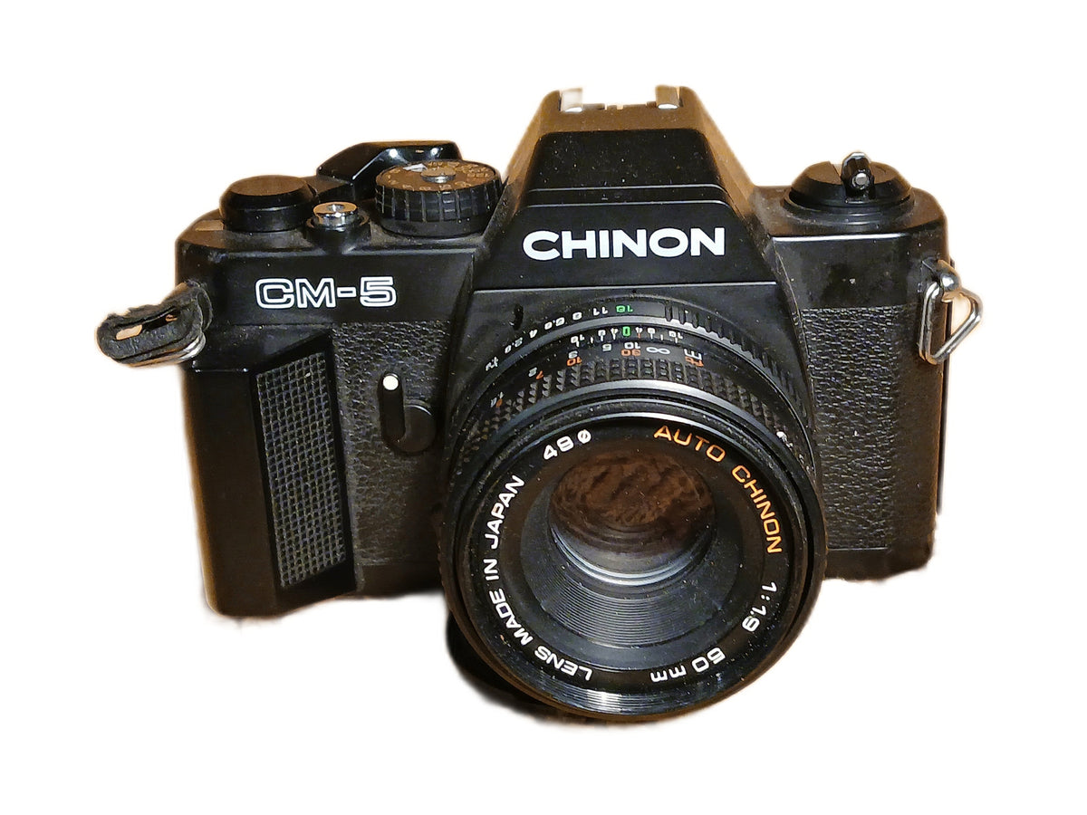Chinon CM-5 analoge spiegelreflexcamera met 1.9/50mm lens – foto 2