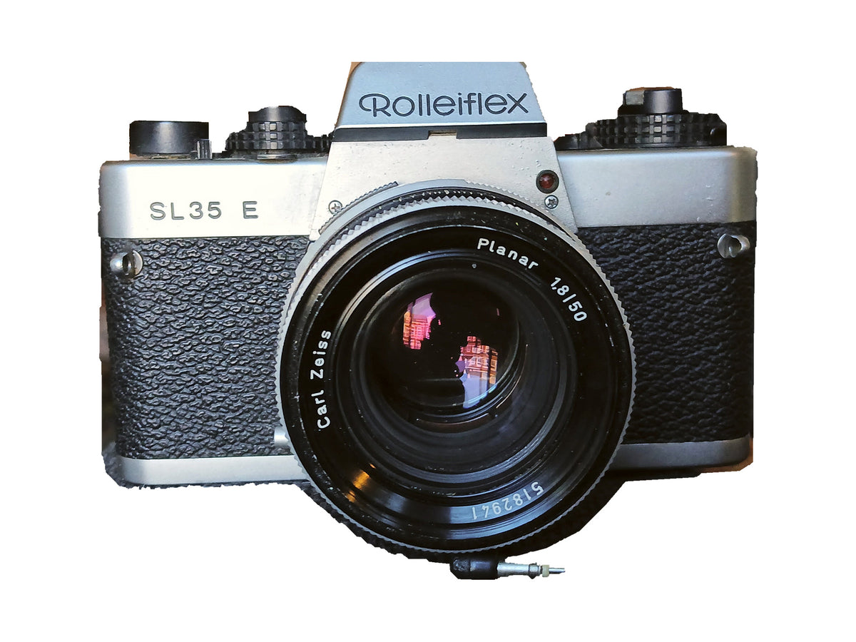 Rolleiflex SL35 E + Carl Zeiss Planar 1.8/50mm