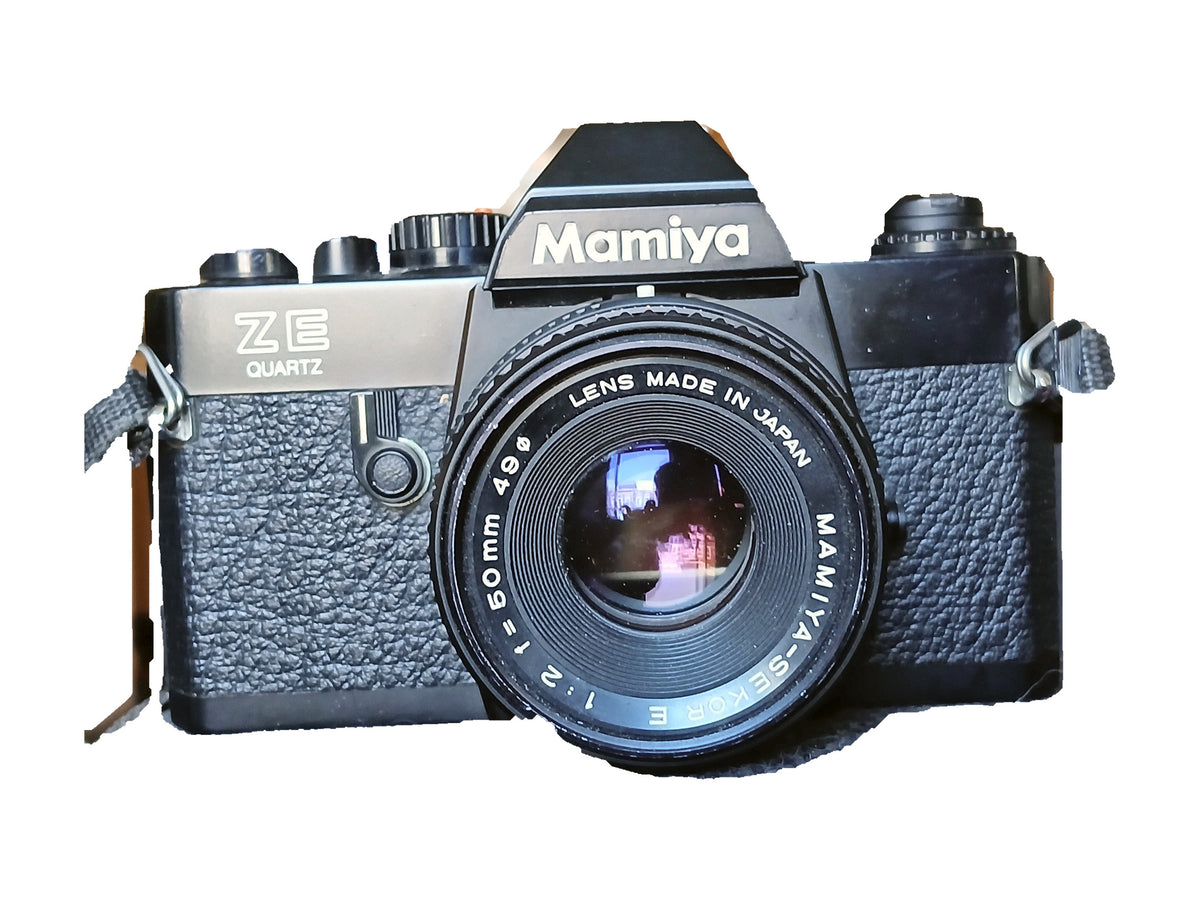 Mamiya ZE Quartz + Mamiya-Sekor E 50mm f/2
