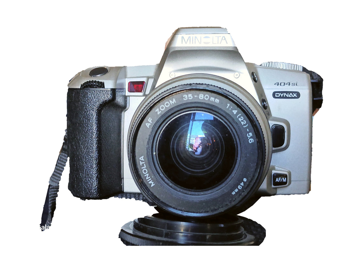 Minolta Dynax 404si + AF Zoom 35–80mm f/4–5.6