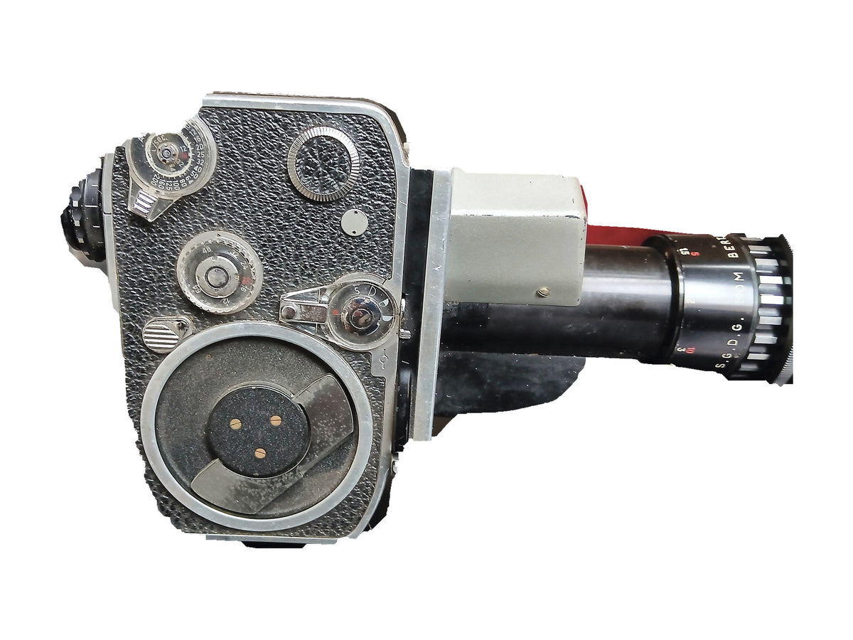 Bolex Paillard Zoom Reflex P1 8mm Filmcamera met Pan-Cinor Zoomlens – foto 2