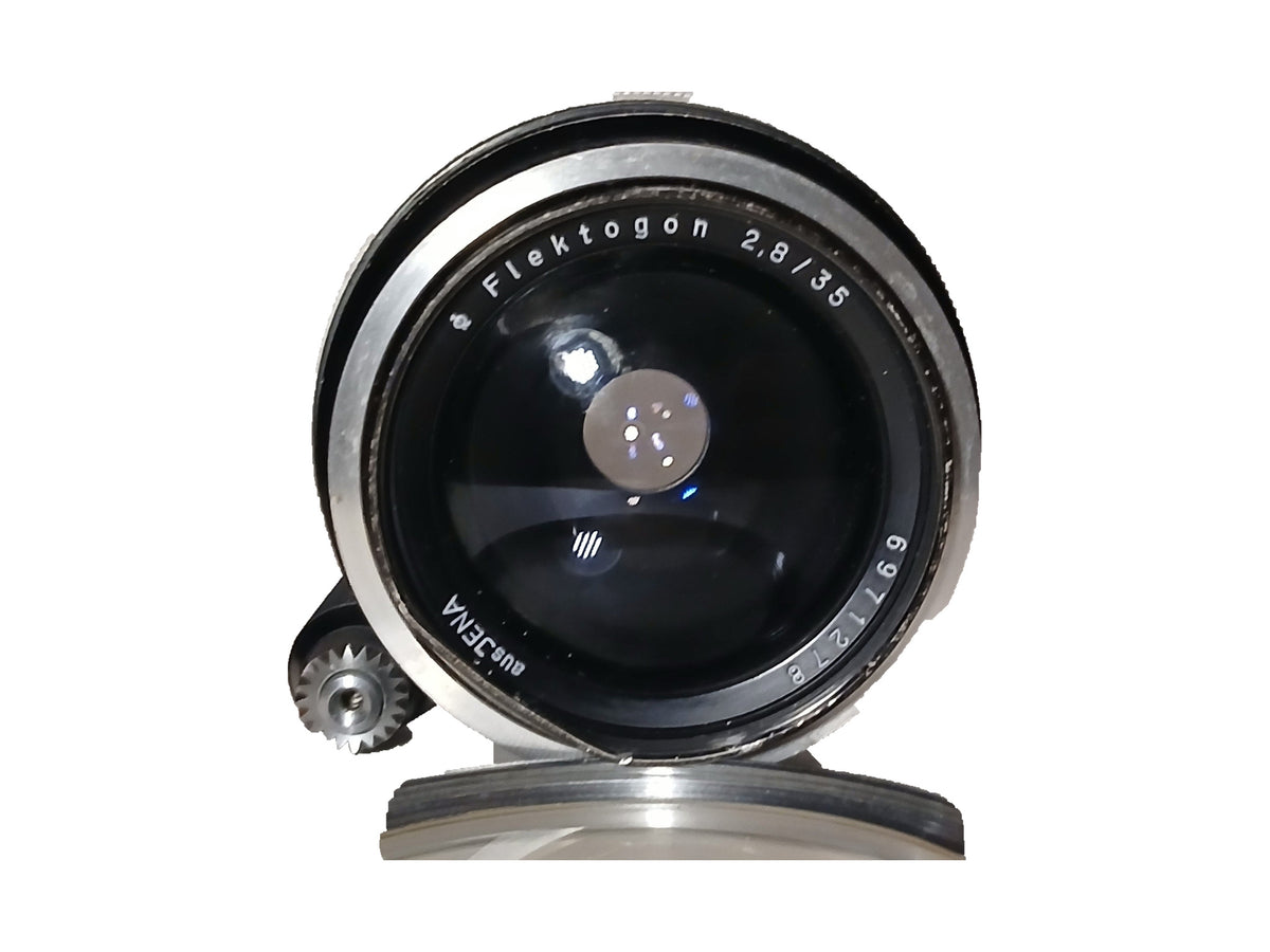 Carl Zeiss Jena Flektogon 35mm f/2.8 groothoeklens met Exakta-vatting