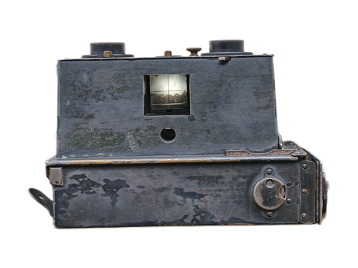 Jules Richard Vérascope stereocamera 45×107 – Zeiss Tessar 54mm – ca. 1920 – foto 4
