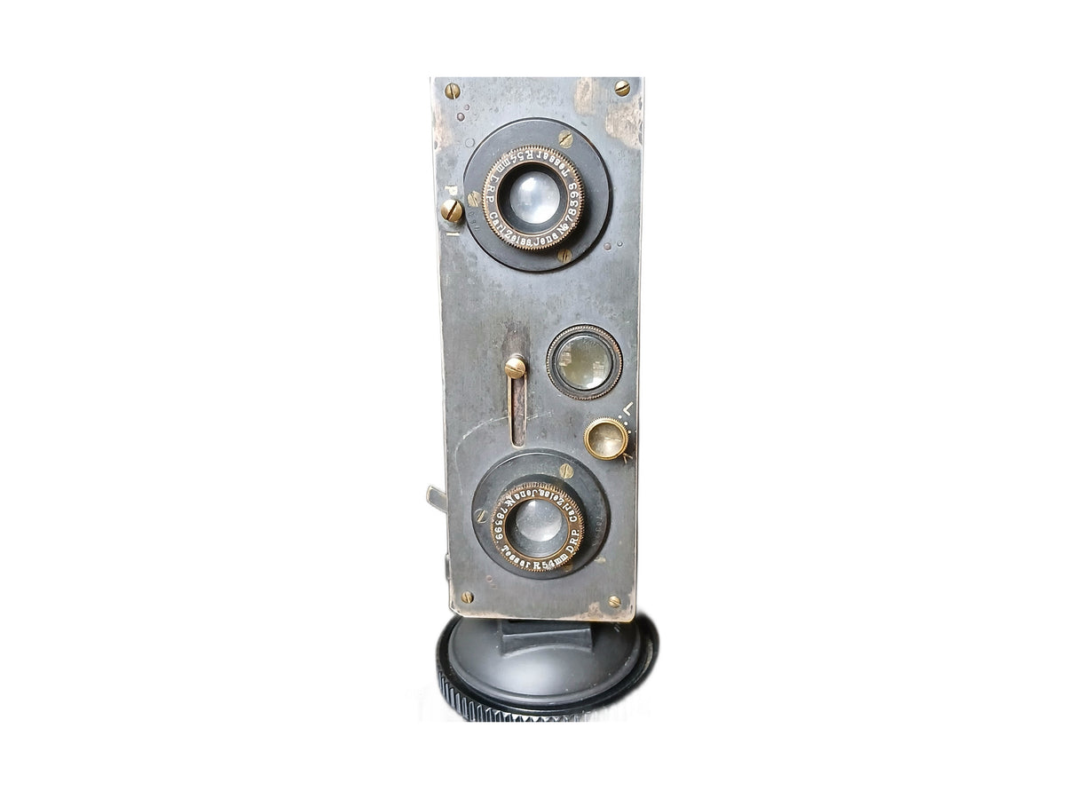 Jules Richard Vérascope stereocamera 45×107 – Zeiss Tessar 54mm – ca. 1920 – foto 2