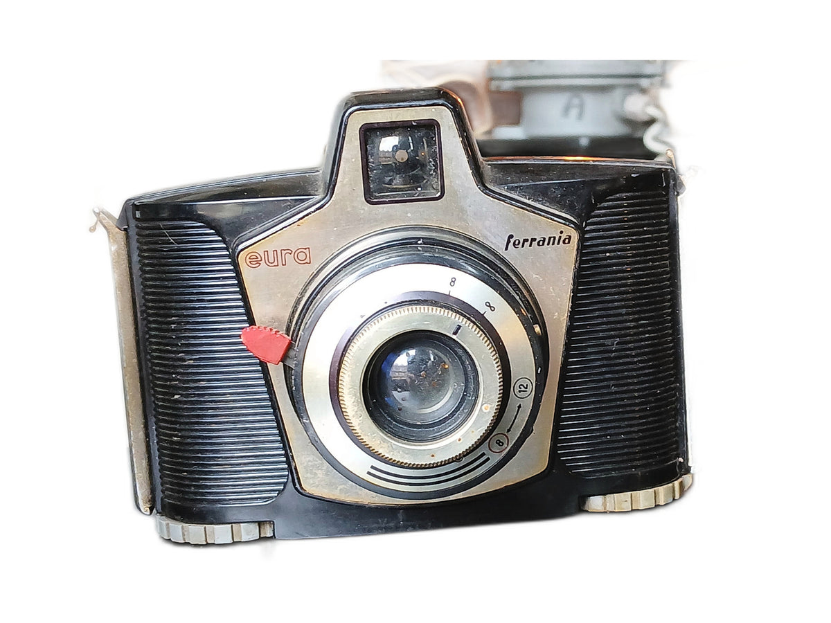 Ferrania Eura 6x6 Middenformaatcamera – 120 Film – Vintage Italië