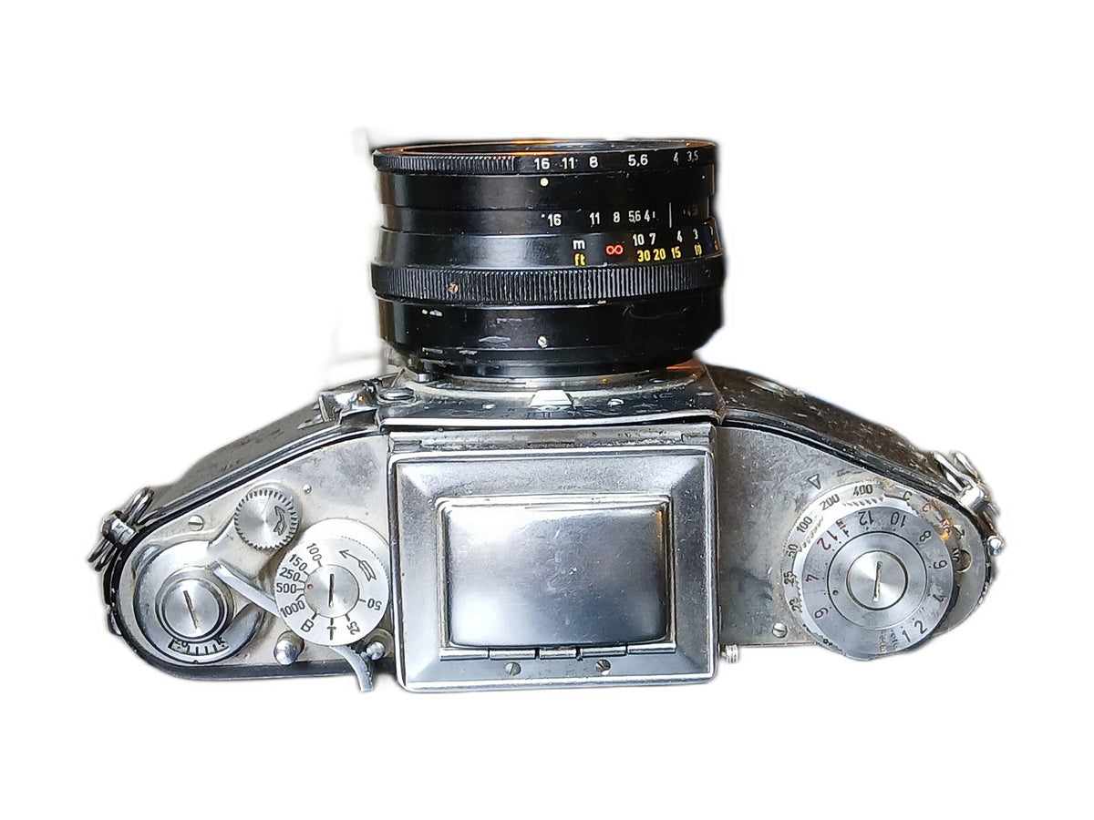 Exakta Varex IIa met zeldzame Novoflex Noflexar 35mm f/3.5 Macro – foto 2