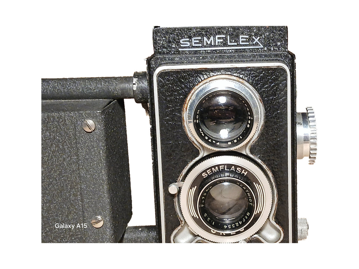 Semflex Semflash 6×6 TLR met SOM Berthiot 75mm f/3.5 – foto 2