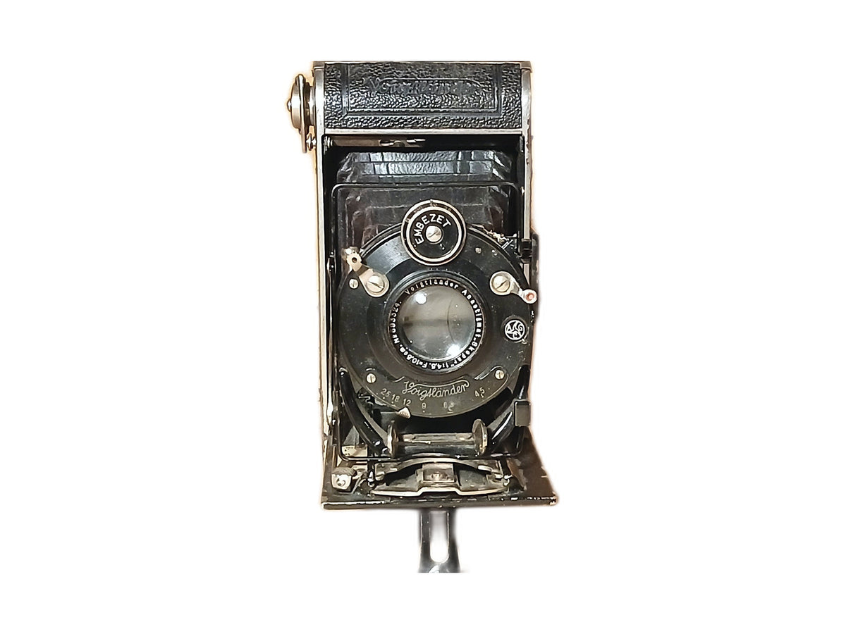 Voigtländer Inos II Klapcamera – Anastigmat Skopar 10,5cm f/4.5 – Vintage 6x9 – foto 1