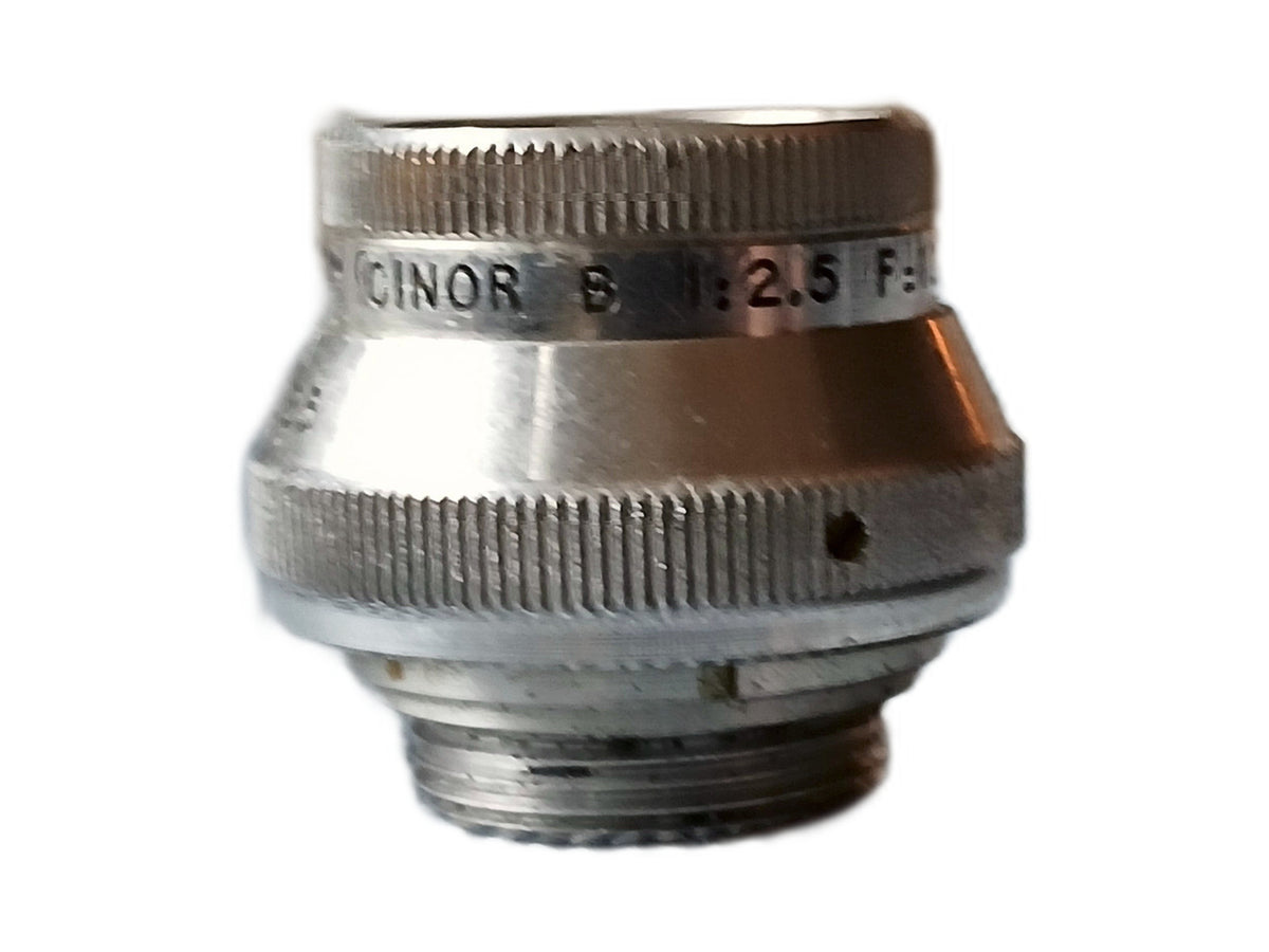 SOM Berthiot Cinor B 12.5mm f/2.5 Vintage Franse Cine Lens Beschrijving – foto 3