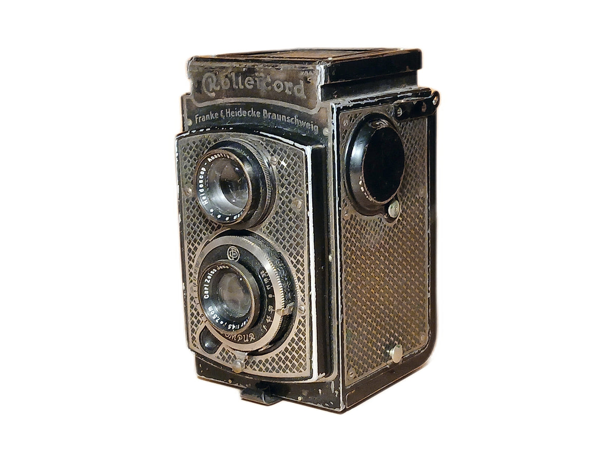 Rolleiflex Old Standard TLR 6x6 Camera – Carl Zeiss Tessar 75mm f/3.5 – Heidoscop Anastigmat – foto 2