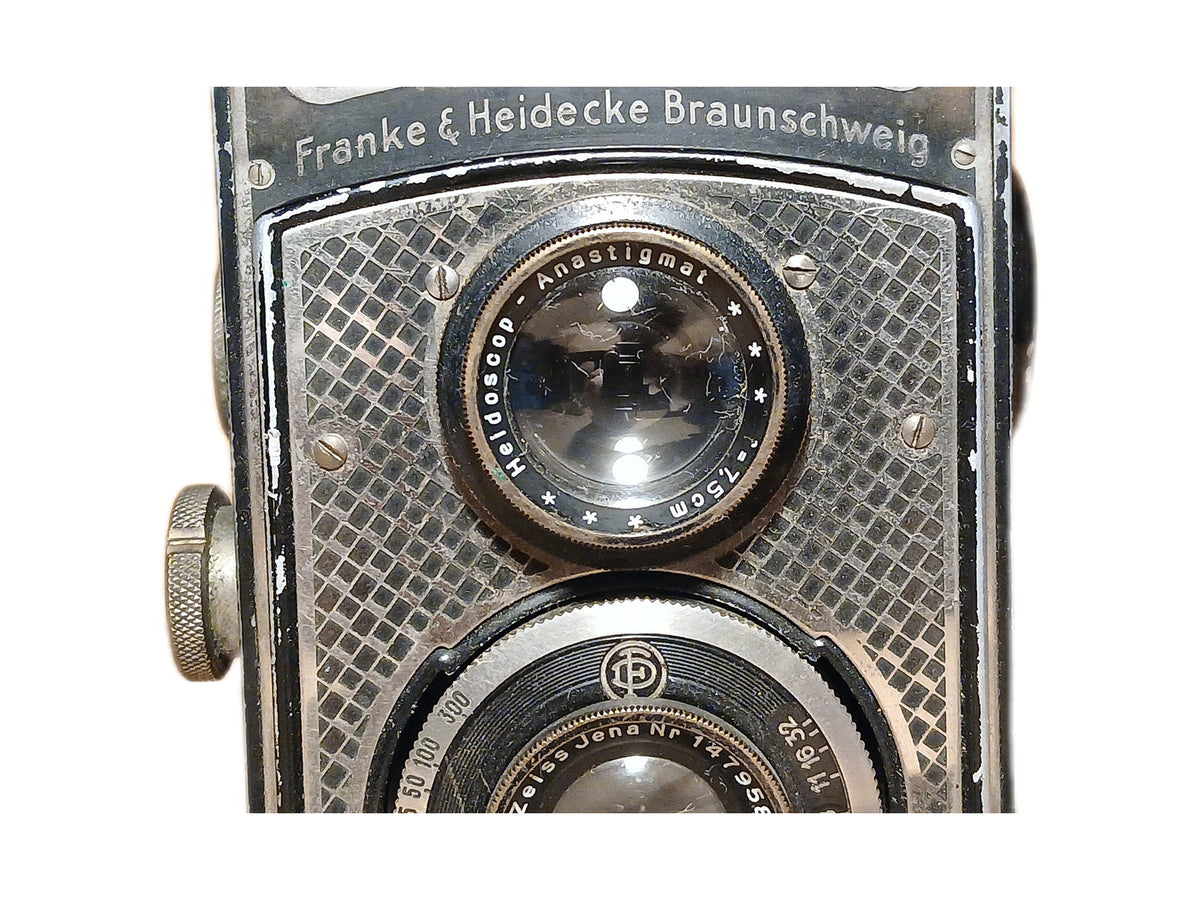 Rolleiflex Old Standard TLR 6x6 Camera – Carl Zeiss Tessar 75mm f/3.5 – Heidoscop Anastigmat – foto 4