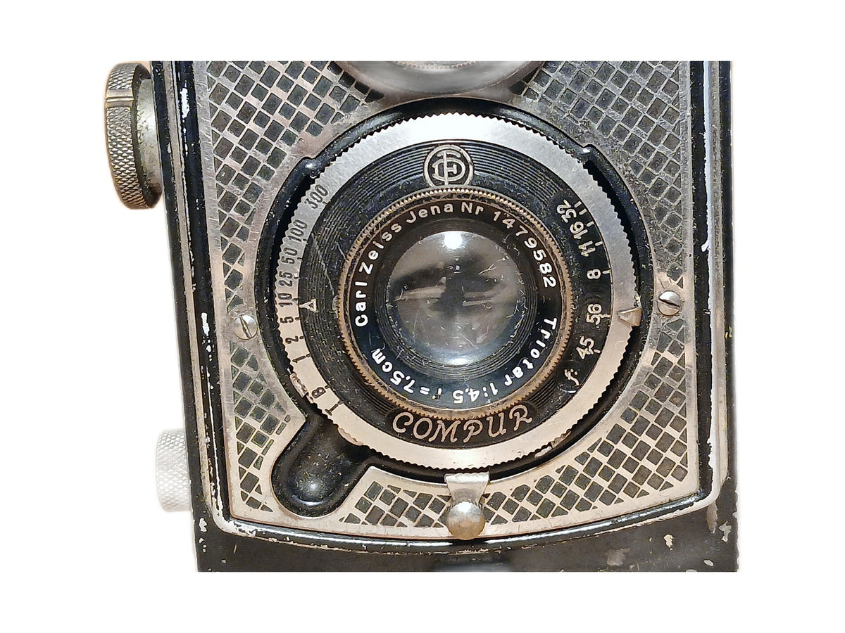 Rolleiflex Old Standard TLR 6x6 Camera – Carl Zeiss Tessar 75mm f/3.5 – Heidoscop Anastigmat – foto 3