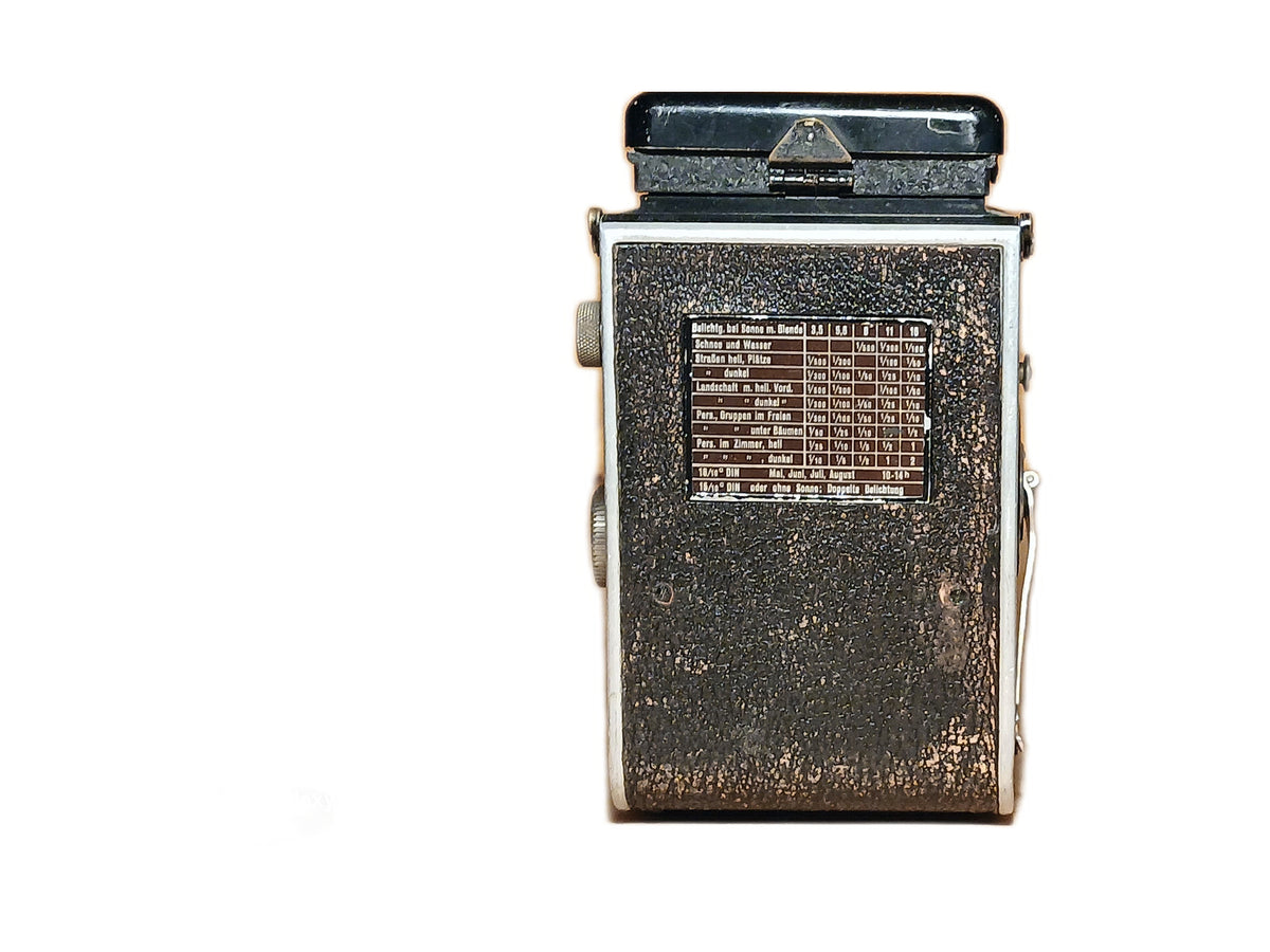 Rolleiflex Old Standard TLR 6x6 Camera – Carl Zeiss Tessar 75mm f/3.5 – Heidoscop Anastigmat – foto 5
