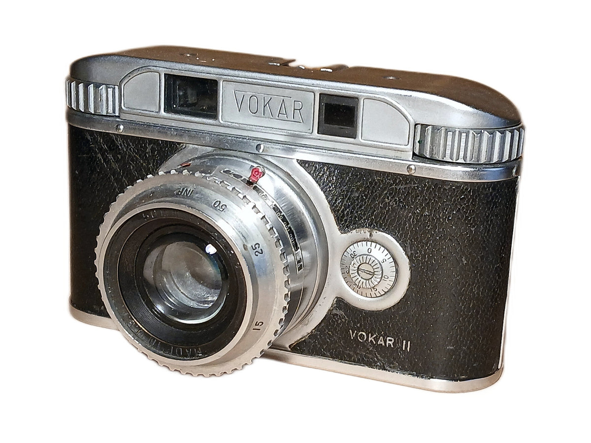 Vokar II 35mm Rangefinder Camera – Vokar Anastigmat 50mm f/2.8 – USA ca. 1947 – foto 2