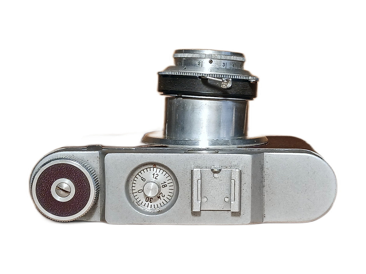 Druopta Vega 35mm Vintage Camera + Etar 50mm f/3.5 – Czechoslovakia – foto 3