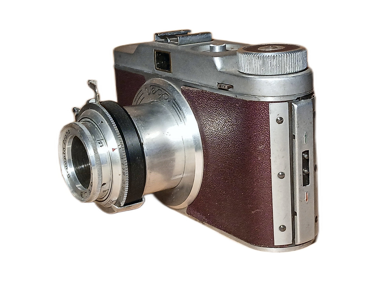 Druopta Vega 35mm Vintage Camera + Etar 50mm f/3.5 – Czechoslovakia – foto 2