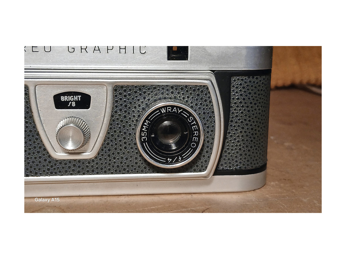 Wray Stereo Graphic 35mm Stereo Camera – Twin Wray 35mm f/4 Lenses – London – foto 2