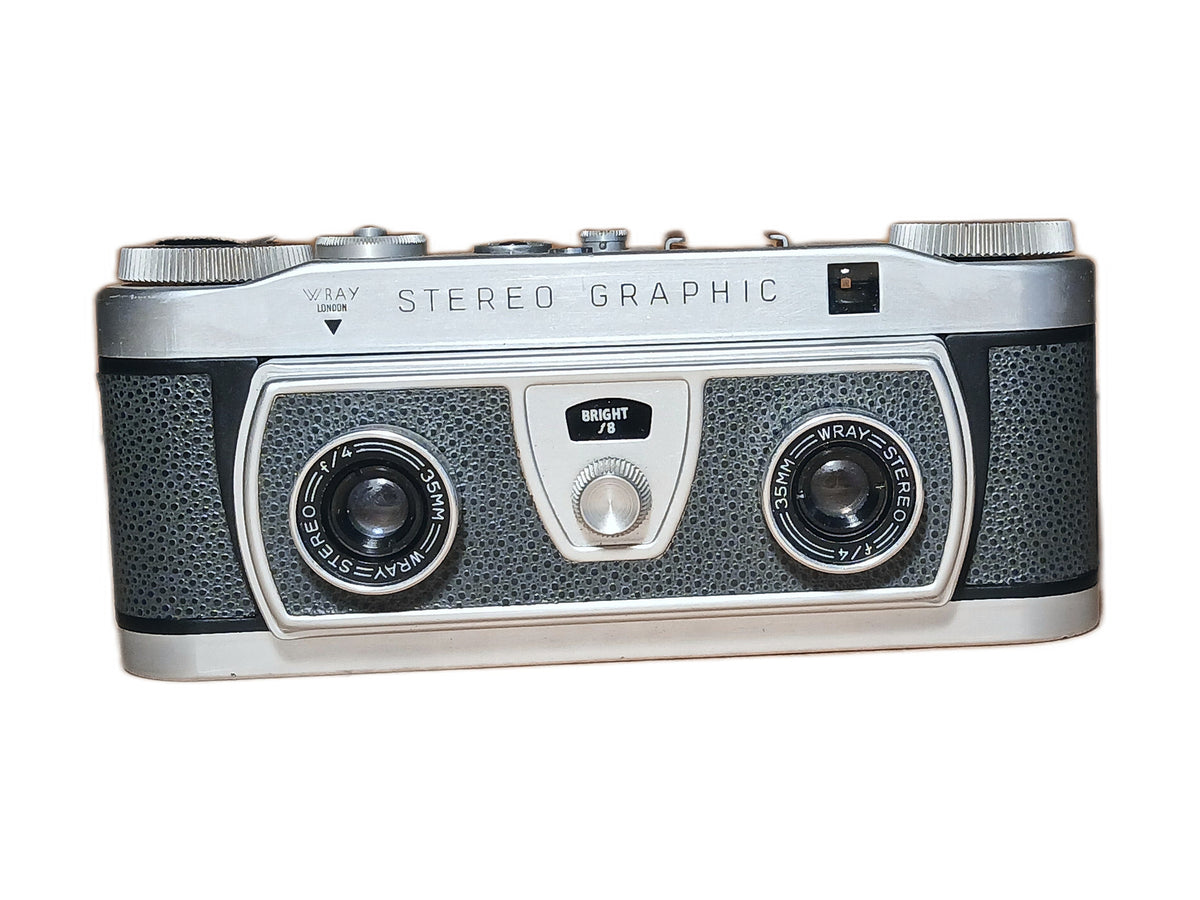 Wray Stereo Graphic 35mm Stereo Camera – Twin Wray 35mm f/4 Lenses – London – foto 1